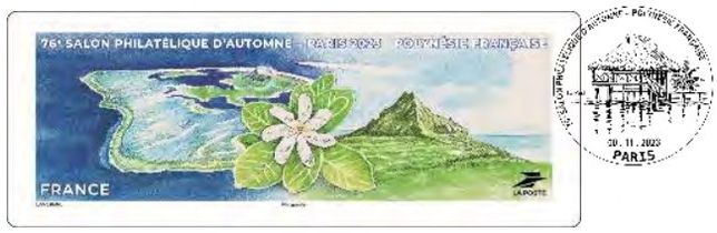 SALON PHILATÉLIQUE D'AUTOMNE – PARIS 2023 - POLYNÉSIE FRANCAISE