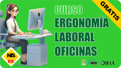 CURSO ERGONOMÍA OFICINAS