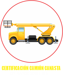 Curso operador de camión canasta