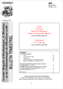 Bulletin trimestriel 2024/n°2 (Avril 2024)