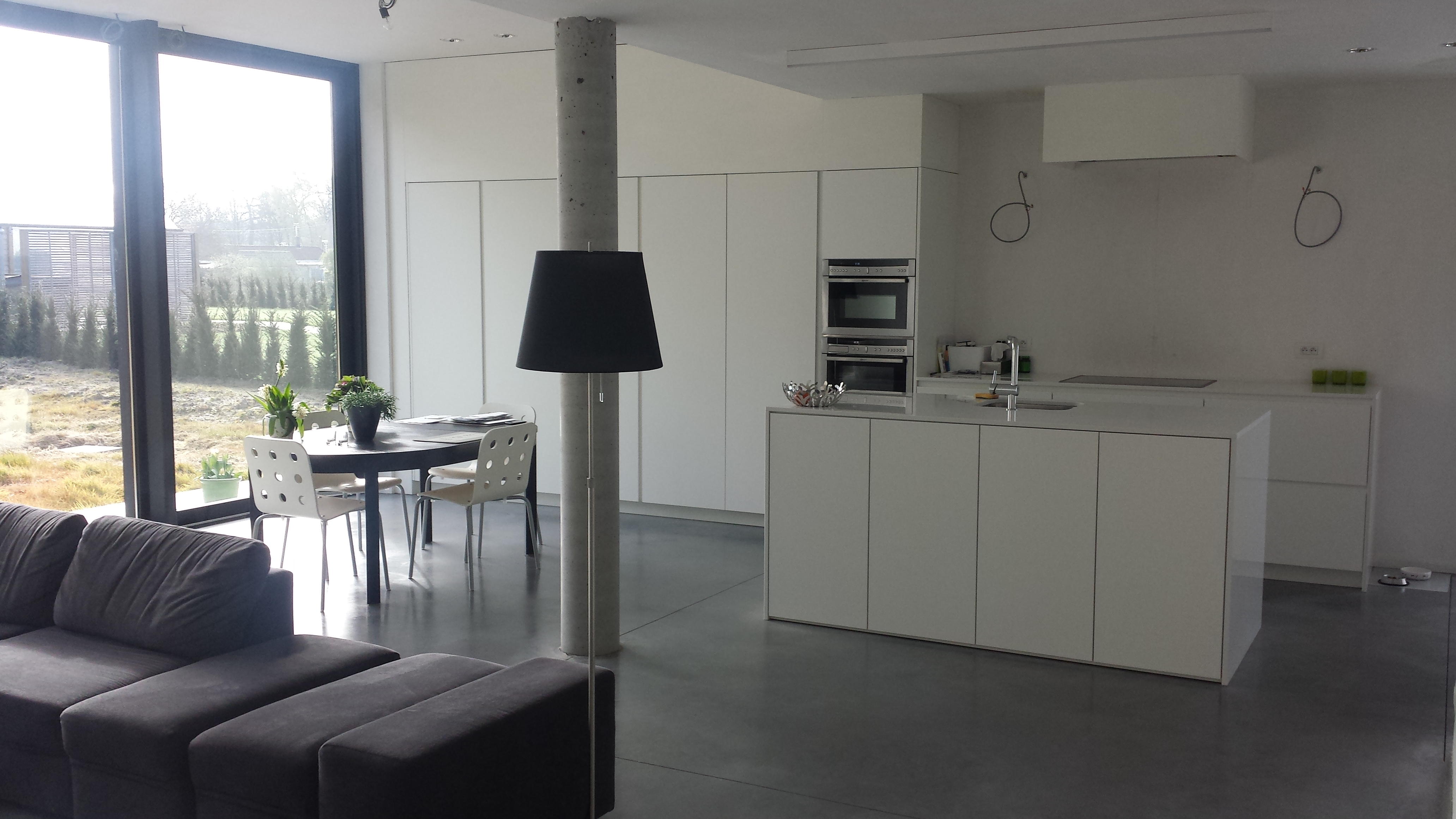 Moderne stijl binnen