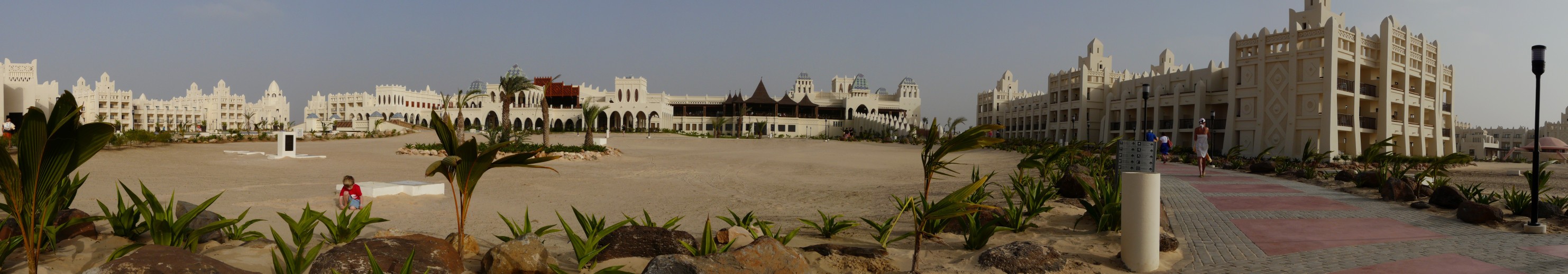 Panorama beachfront