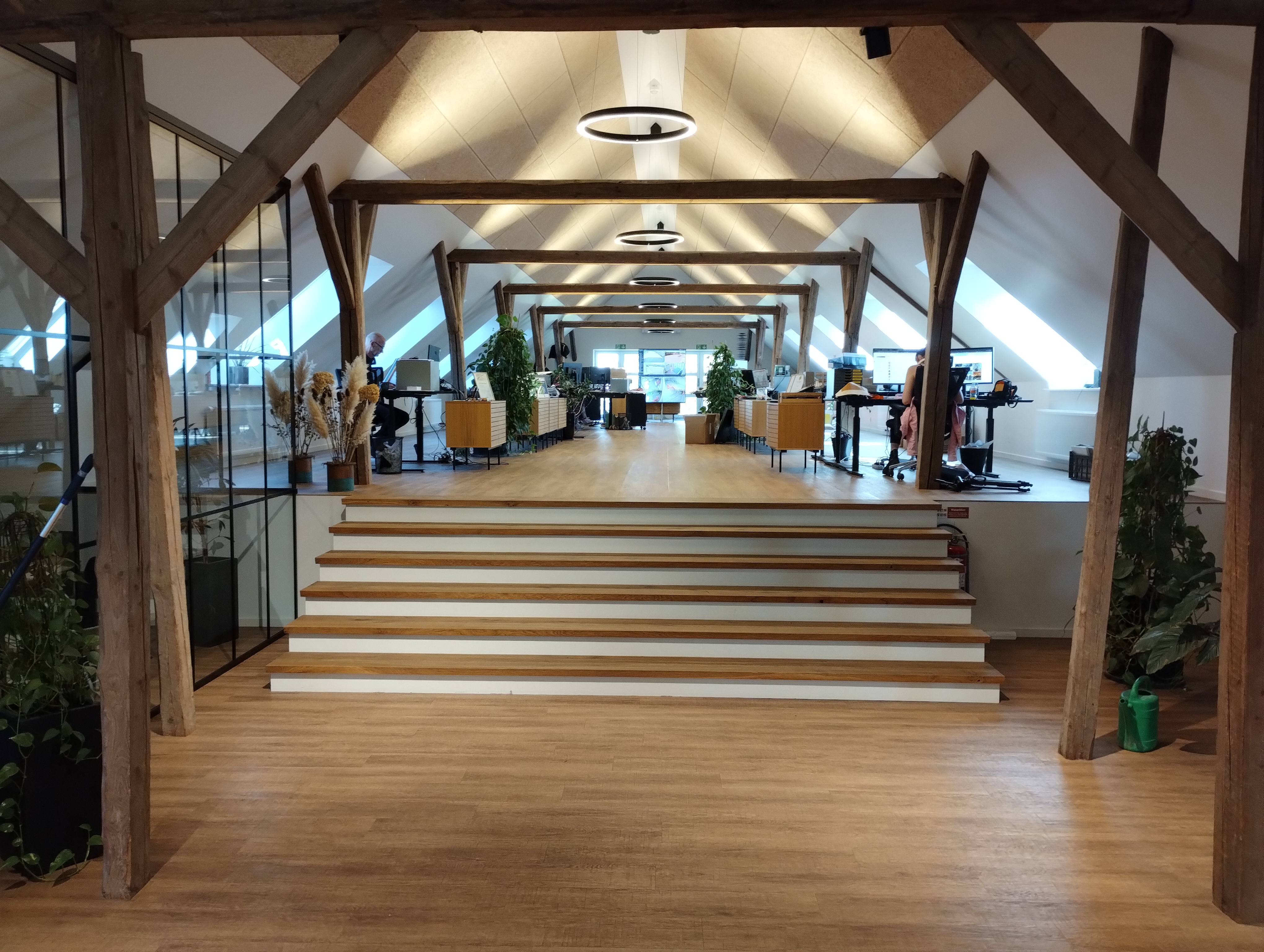 Indretning af erhvervsbygning for Horsens Lift i Middelfart.