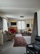 Västra delen av vardagsrummet