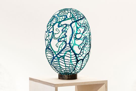 Egg blå-turkis