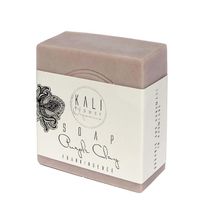 EKOLOGISK HANDGJORD TVÅL - LILA LERA MED FRANKINCENSE 119 KR