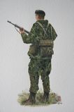 Soldat i uniform m/84