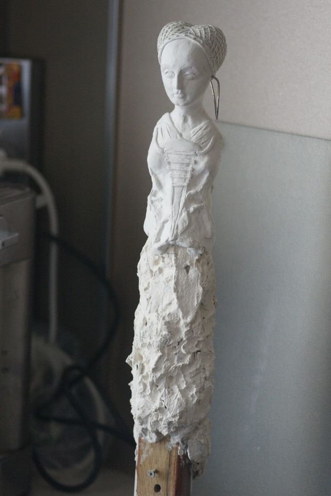 Ebauche sculpturale de Sainte Marie Madeleine (Moyen Âge)