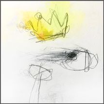 Abdication. 40x40cm