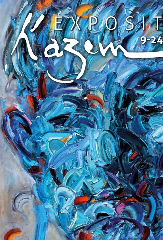 Kazem expose à la Halle Mandela à Longjumeau du 9 au 24 novembre les weekends. Vernissage le 8 novembre à 19h.
