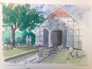 Challuphuset, Fredensborg, Esrum Sø