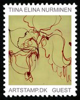 Stamp by Tiina Elina Nurminen, Artstamp edition 2023. Stamp by Tiina Elina Nurminen, Artstamp edition 2023.