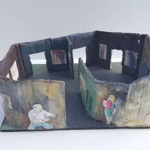 Skultur "Konsthall Ruinen"