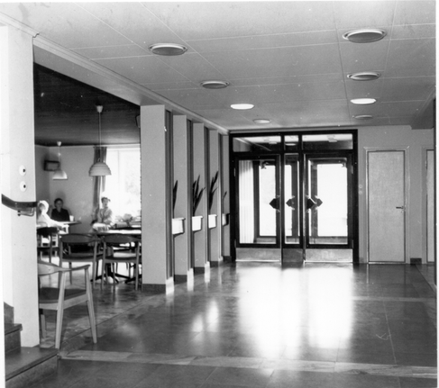 Arvidsjaur sjukstuga interiör 1965