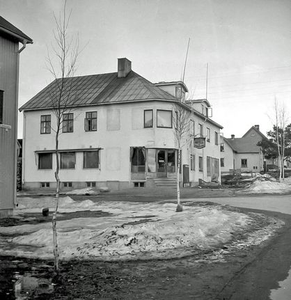 Edströms Cafe Arvidsjaur 1940-tal