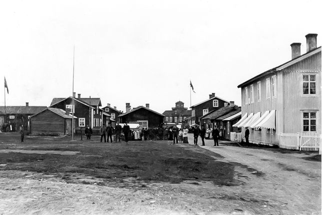 Storgatan Arvidsjaur 1890