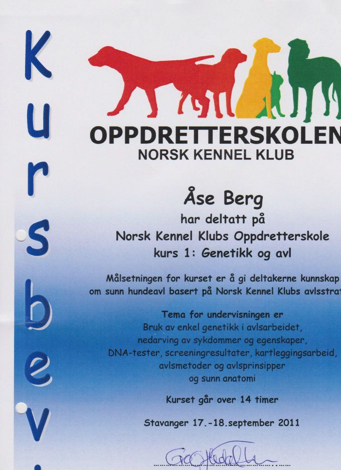 Gjennomført første kurs oppdrettskolen 17 og 18 september 2011