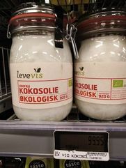 Økologisk koldpresset kokosolie