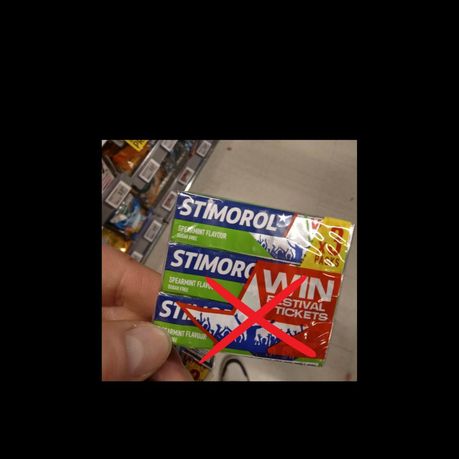 Stimorolspearmint tyggegummi indeholder Aspartam
