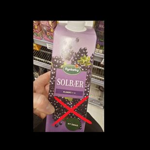 Rynkeby alm ikke light solbær saft indeholder Aspartam