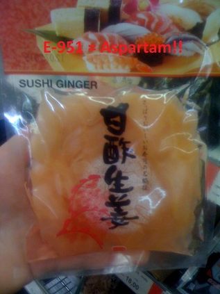Sushi ginger
