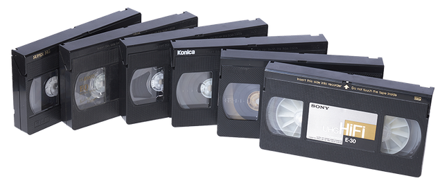 VHS videobånd kopi