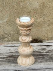Bougeoir en cèdre