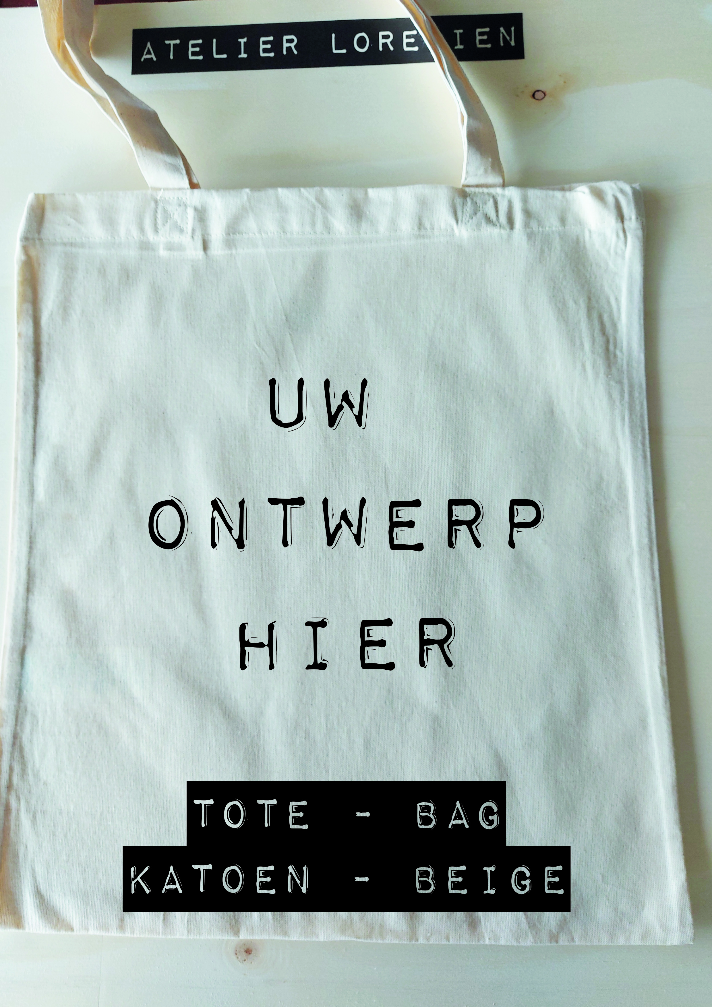Tote-bag katoen - 10 euro