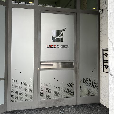 Frosted Etched Vinyl Privacy Film Office Film Zug Zurich Luzern Switze