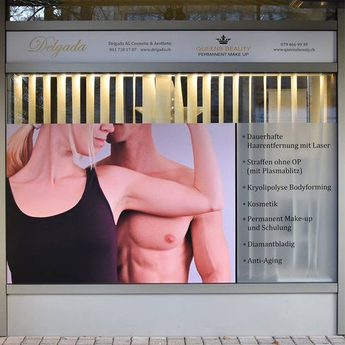 Window Glass Wraps & Graphics Storefront Signs Windows Entry Door Wind