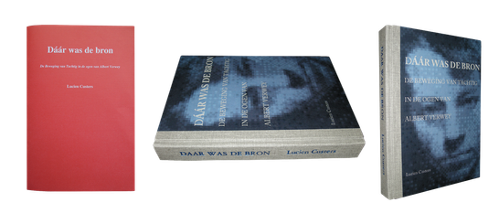 hardcover versie van proefschrift, naar eigen ontwerp