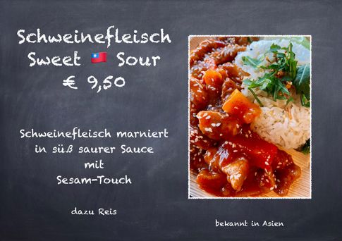 SCHWEIN SWEET SOUR