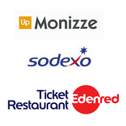 règlements par carte monizze et sodexo