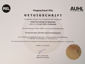 getuigschrift postgraduaat SPP