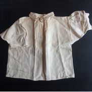 BT116 lys hør bluse