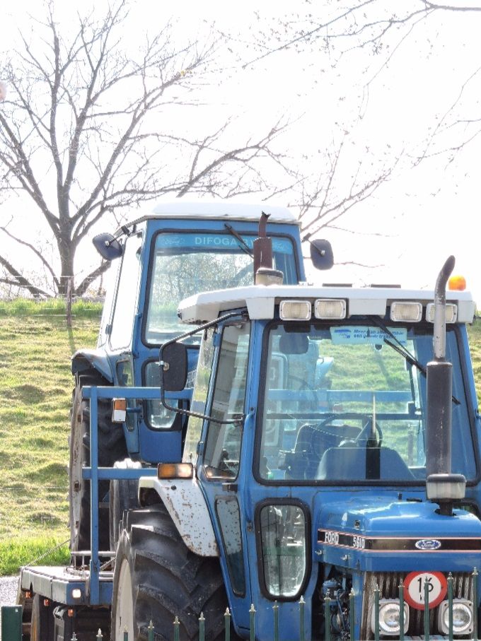 2017-04-22: Transportdag na verhindering van de Dijkverzwaring eindelijk de dijk weer open...