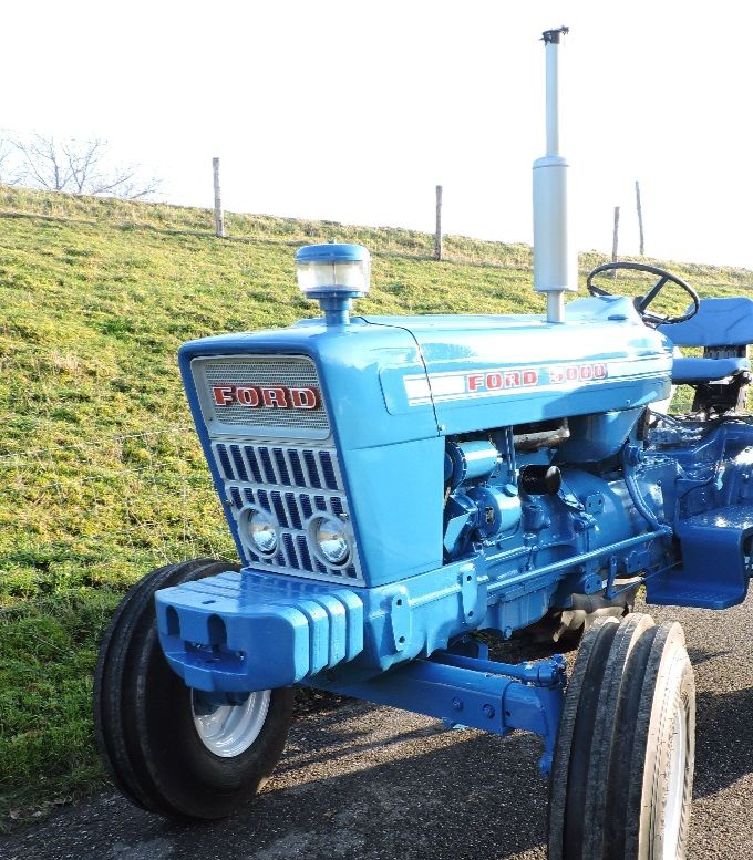 Nr:65 Ford 5000.Schitterend wat is deze ook weer prachtig geworden. Vakwerk blijft het ook echt uitstralen.