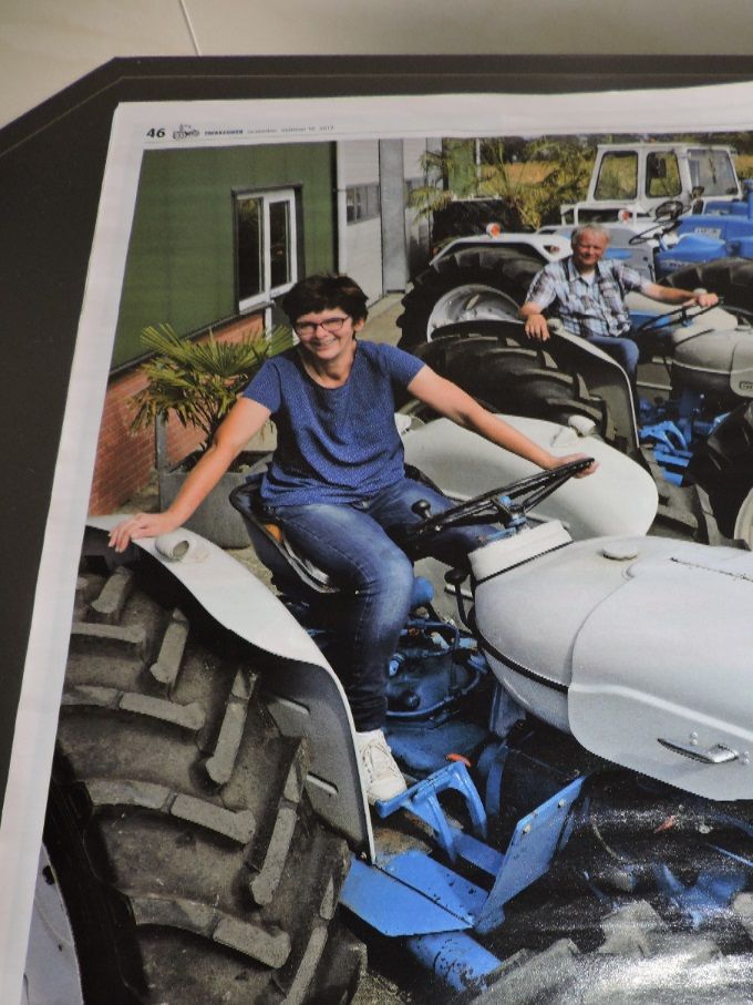 En toen stond er een mooi artikel gepubliceerd in het blad Trekkerweb op de voorkant en interview prachtig...