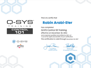 Q-sys 101