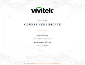Vivitek Novo Connect NC-X900-1