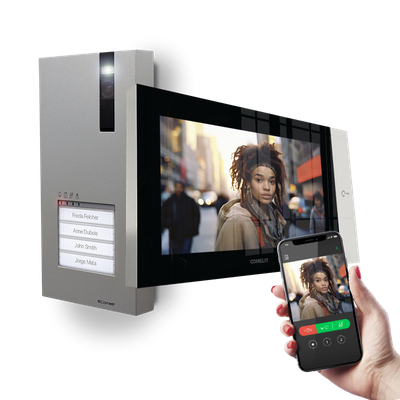 Video IP Porttelefon Kit med App - KVQ8570
