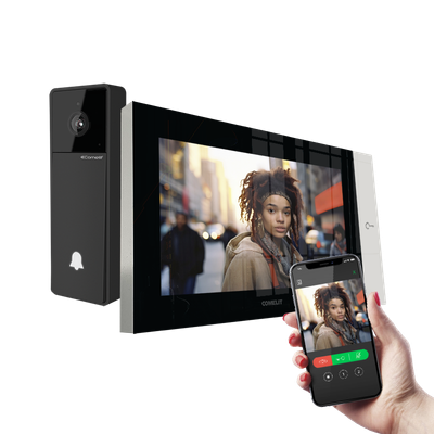 Video IP Porttelefon Kit med App - KVV8501
