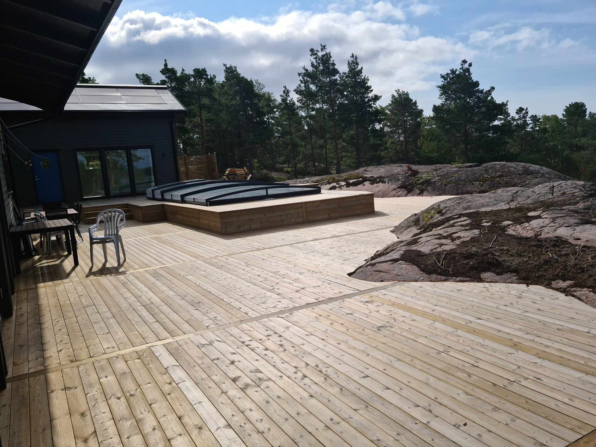 Altan och pool