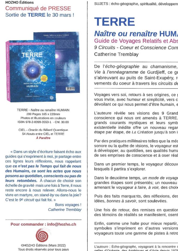 TERRE - Catherine Tremblay