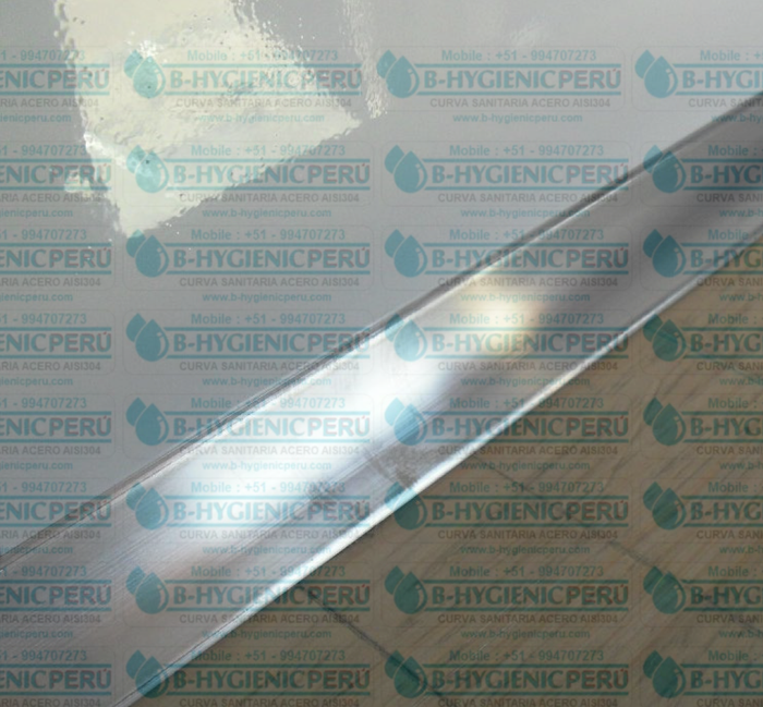 ZOCALOS SANITARIOS DE PVC MODELO MEDIAS CAÑAS PARA HOMOLOGACIÓN PARA NORMA HACCP - PLANTA ALIMENTOS