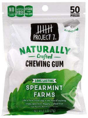 P7 Spearmint 50 pcs front