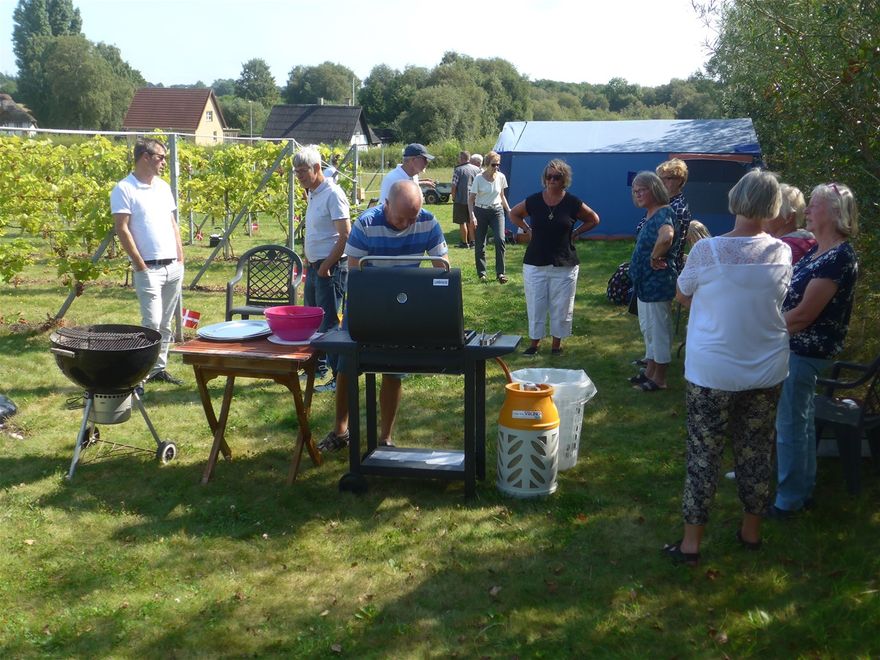 Så er grillmesteren i funktion.
