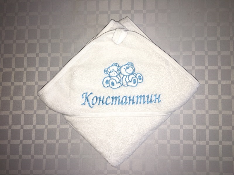 Бебешка хавлия Срок до 5 дни Персонализирана БЕБЕШКА ХАВЛИЯ с качулка и бродерия МЕЧЕТА + ИМЕ 
Персонализирана БЕБЕШКА ХАВЛИЯ с качулка / триъгълниче хавлия за бебе подарък персонализирана бродерия 
#персонализирана #бебешка #хавлия #качулка #декоративна #възглавничка #визитка #подарък #за #новородено #раждане #погача #рожден #ден #прохождане #прощъпулник #кръщене #онлайн #поръчки #сублимация #бродерия #персонализирани #декоративни #възглавнички #онлайн #поръчки #детски #комплекти #бродирана #кърпа #бебешкахавлия #хавлияскачулка #бебешка