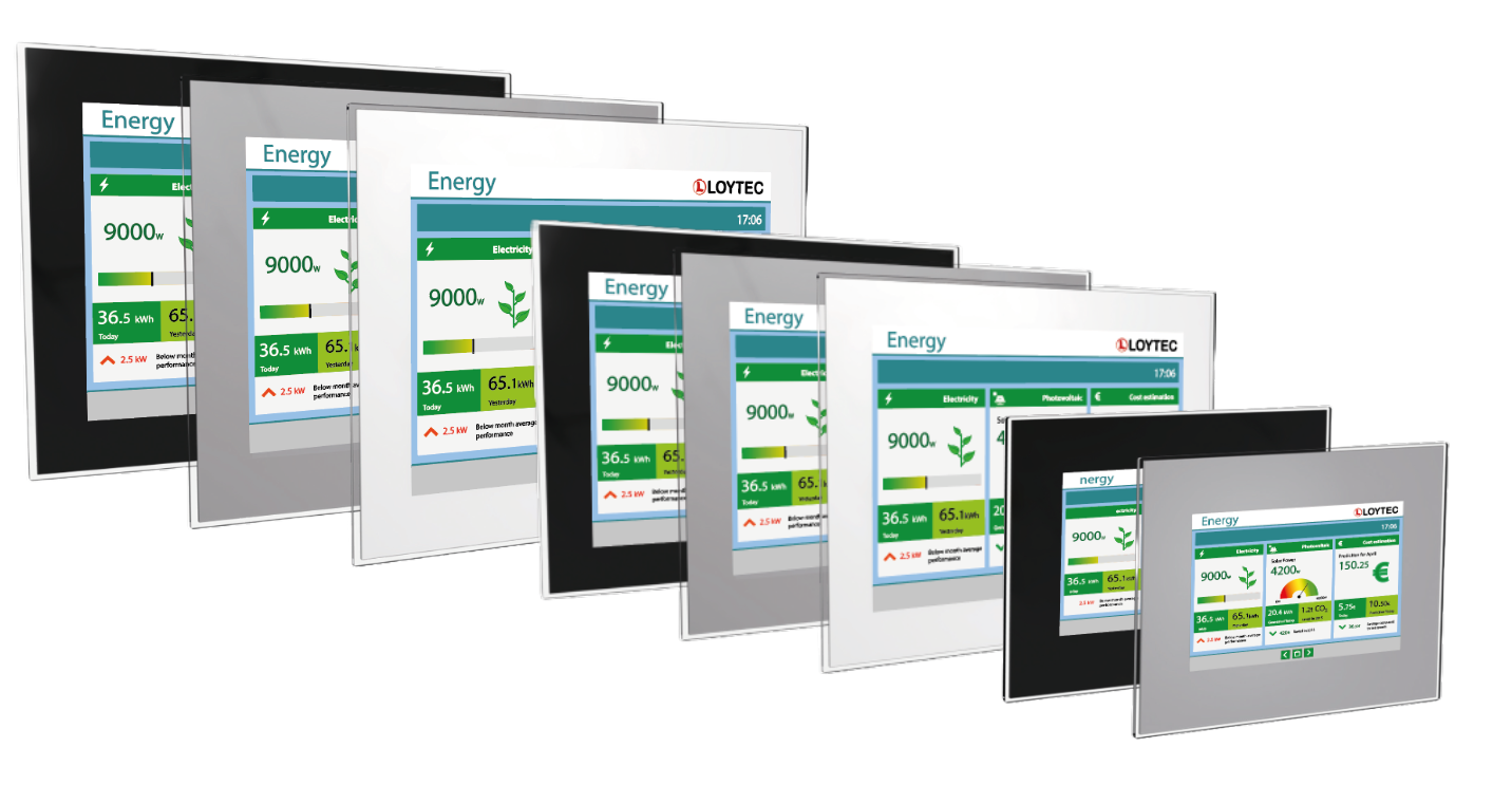 LOYTEC LVIS Touch-Bedienpanels