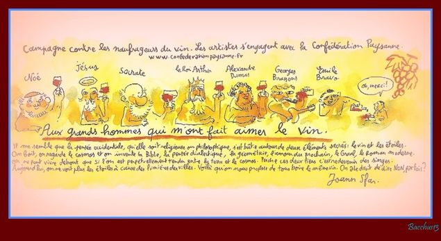Illustration de SFAR - Aux Grands Hommes qui m'ont fait aimer le vin